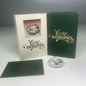 Swarovski Crystal Memories Classics Birthday Cake Slice Fork Plate